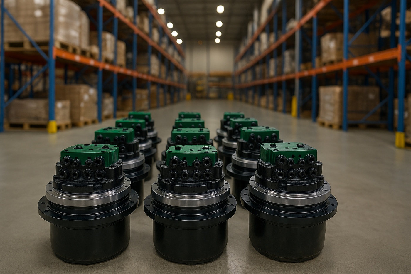 Final Drives for Hitachi Mini Excavators in Stock