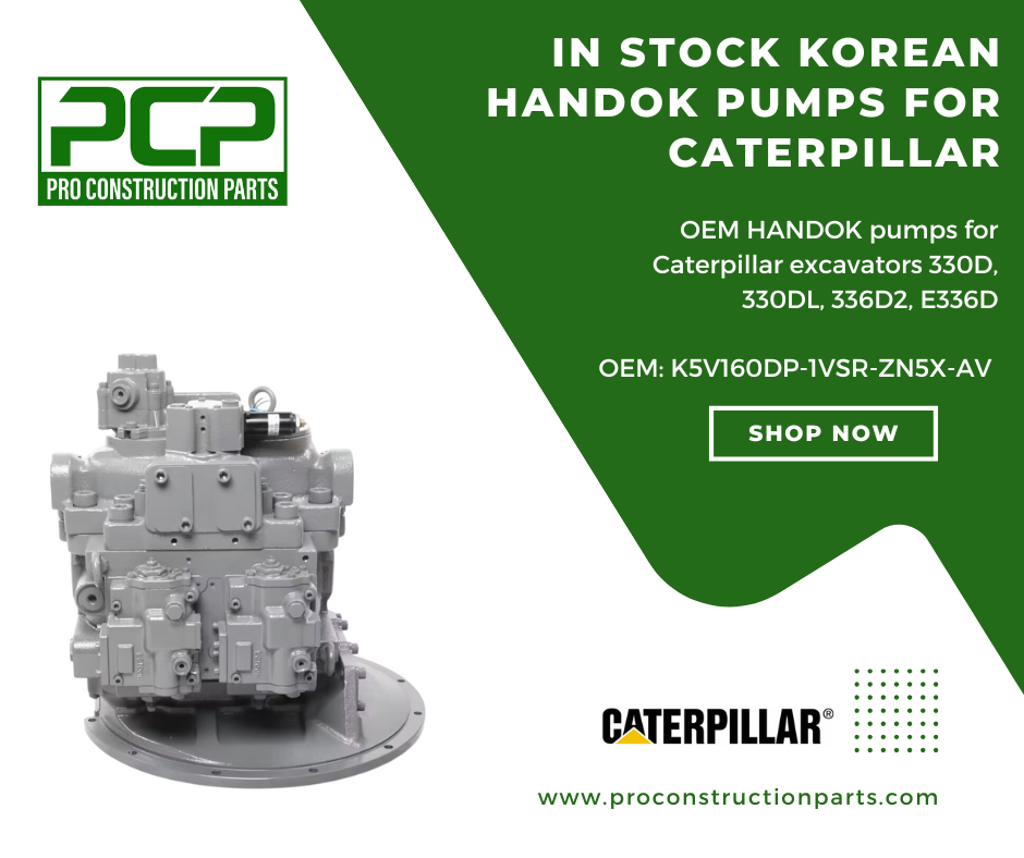 Handok Pumps for 330D, 330DL, 336D2, E336D - 497-8459