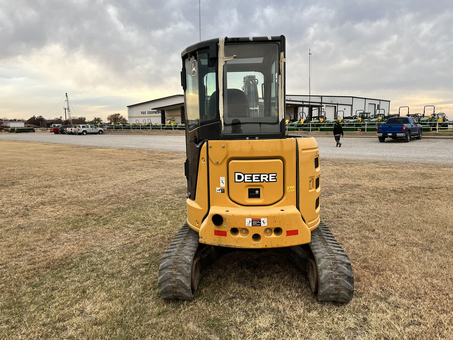 John Deere excavator