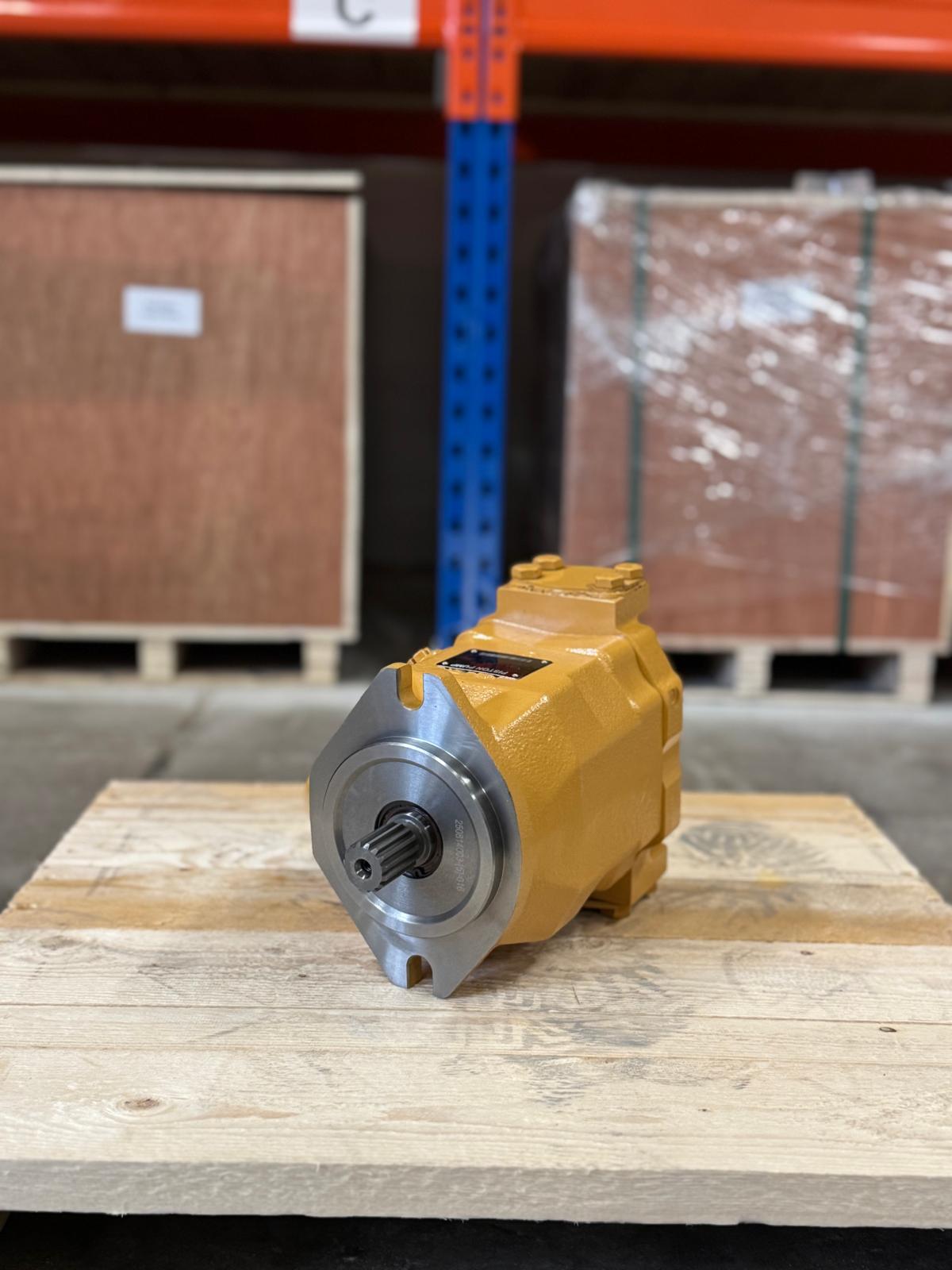 Excavator hydraulic gearbox and spare parts assembly