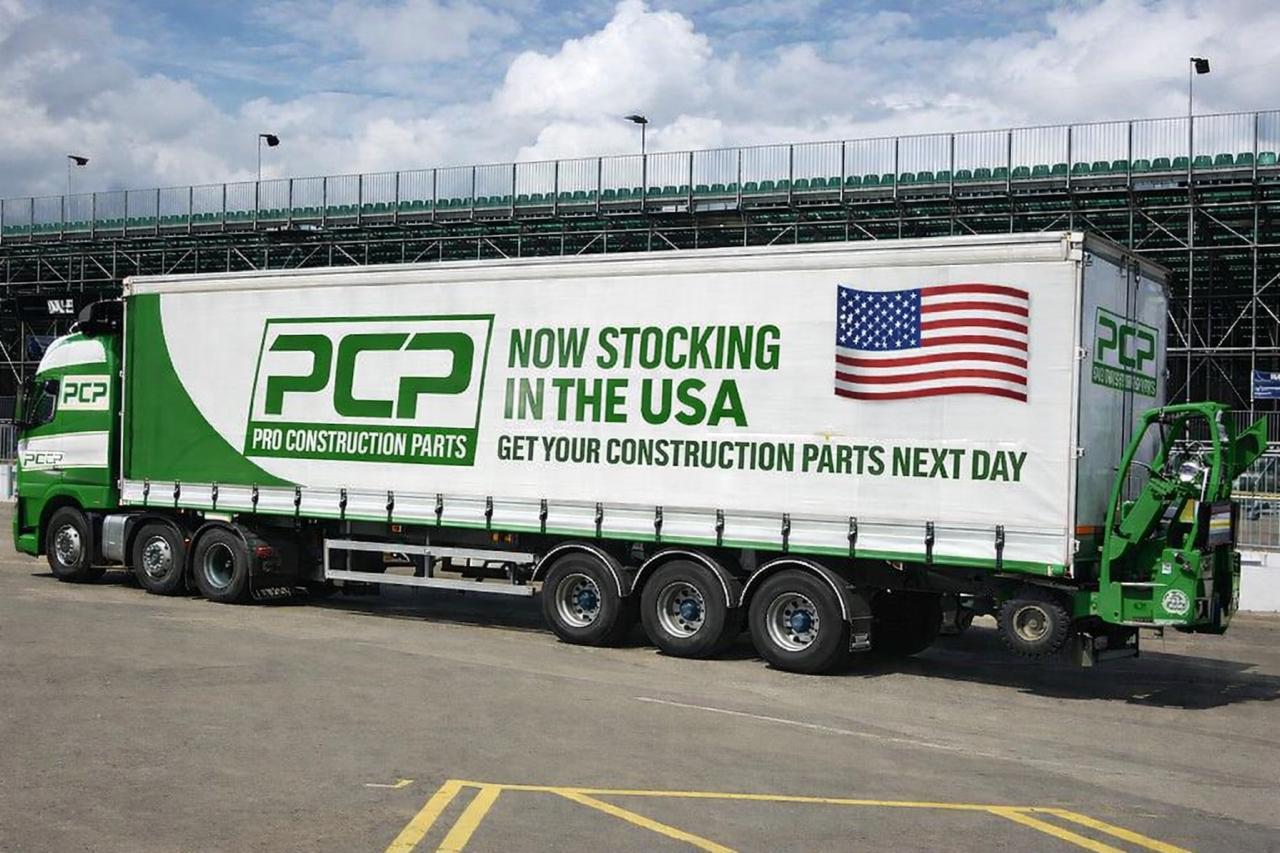 Pro Construction Parts now in the United States