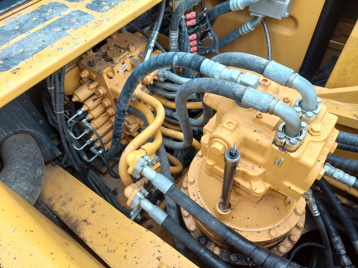 Excavator Swing Drives. What They Do & How They Work