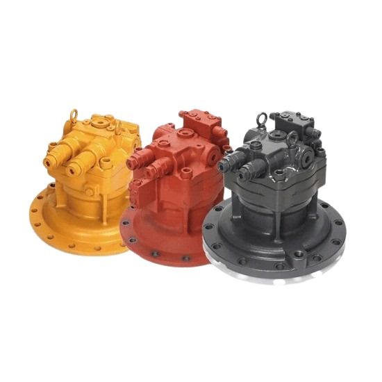 Excavator swing motors
