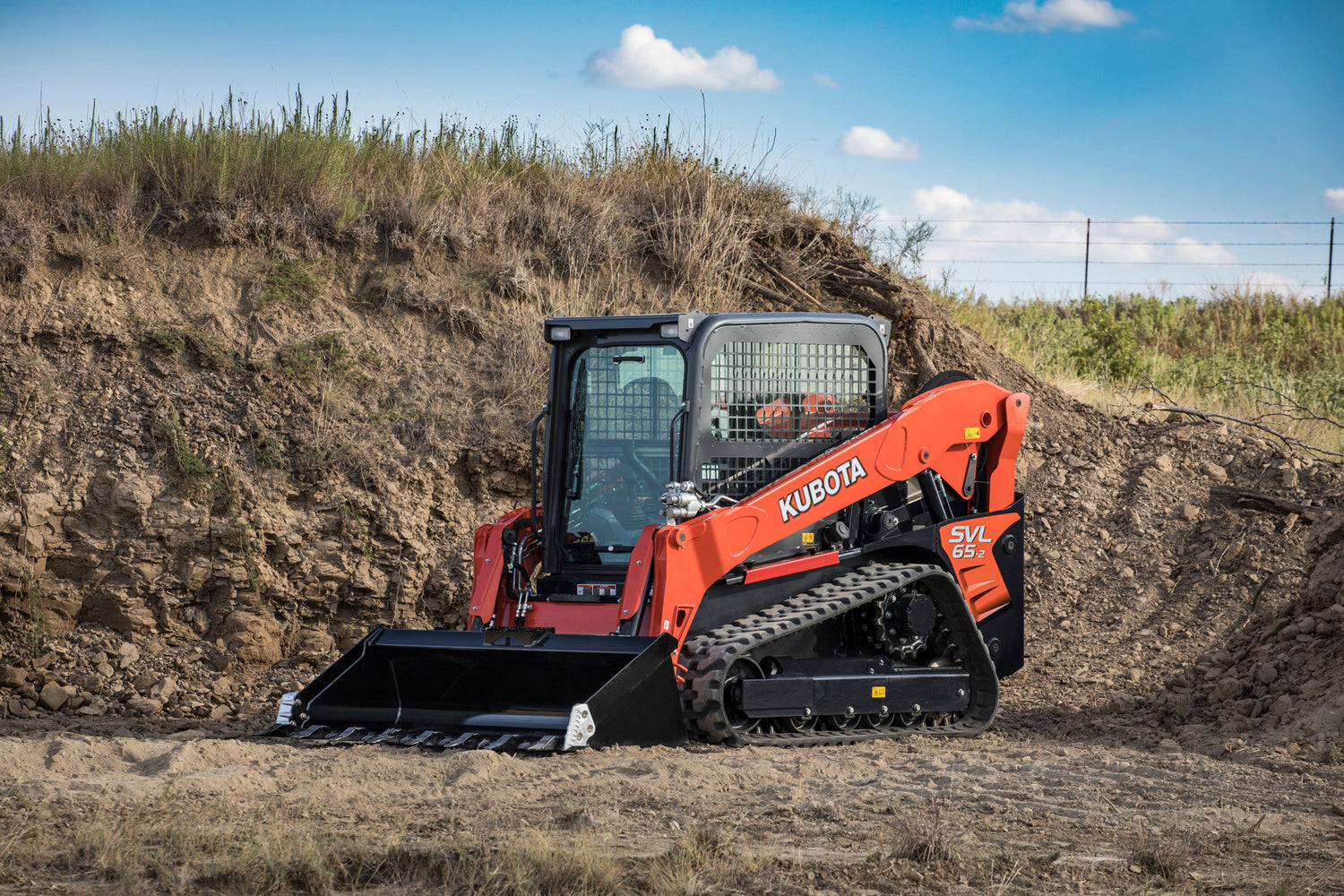 Kubota SVL65-2 compact track loader