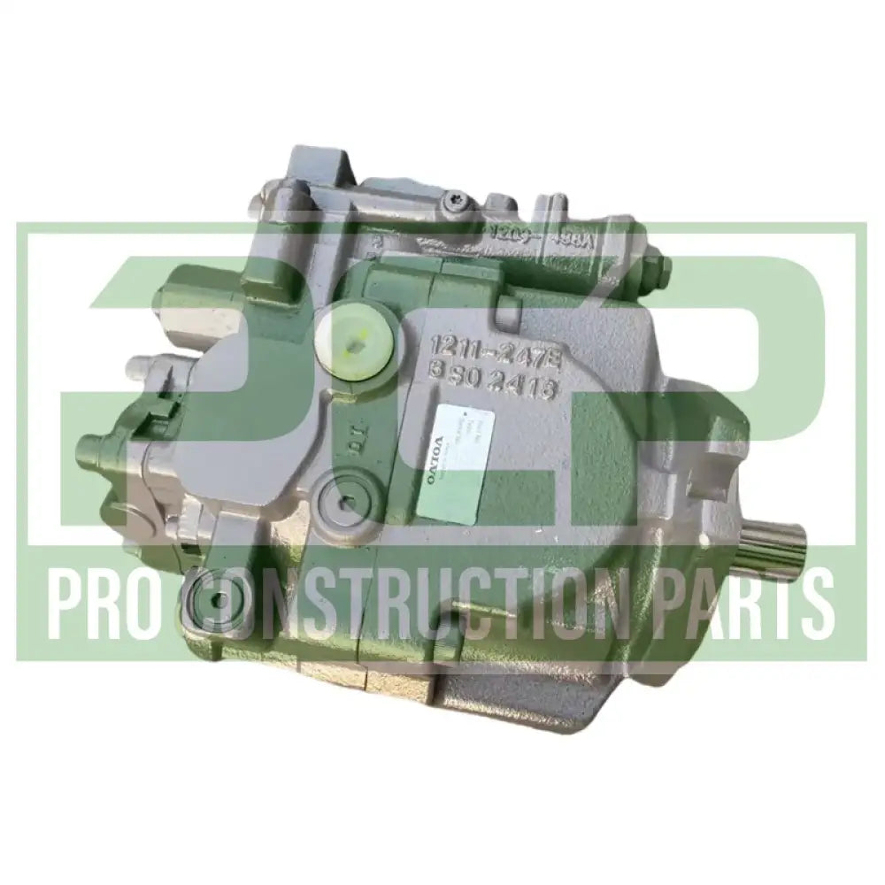 Volvo ECR58 Hydraulic Pump P/N: 14516405 (PVC65RC01)